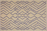 Chic Turkish Kilim Angila Hand-Woven Wool Rug - 6'8'' x 9'6''