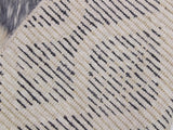 handmade Modern Moroccan Gray Ivory Hand Knotted RECTANGLE 100% WOOL area rug 3x5