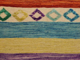 handmade Modern Moroccan Hi Ivory Rust Hand-Woven RECTANGLE 100% WOOL area rug 10x13