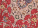 handmade Vintage Blue Red Hand Knotted RECTANGLE 100% WOOL area rug 8x11