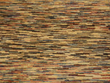 Shabby Chic Gabbeh Trista Blue/Beige Wool Rug - 3'4'' x 4'8''