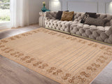 Bohemian Gabbeh Delora Multi/Brown Wool Rug - 10'1'' x 13'2''