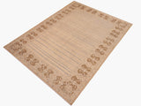 Bohemian Gabbeh Delora Multi/Brown Wool Rug - 10'1'' x 13'2''