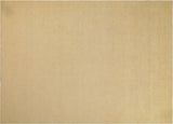 Contemporary Ziegler Delaine Tan Hand-Knotted Wool Rug - 9'11'' x 13'8''