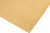 Handmade Kafakz Chobi Ziegler Modern Contemporary Tan Lt. Tan Hand Knotted Rectangel Hand Knotted 100% Vegetable Dyed wool area rug 10 x 14